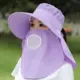 Sombrero UV con orejeras, ala ancha para pesca, caza y senderismo