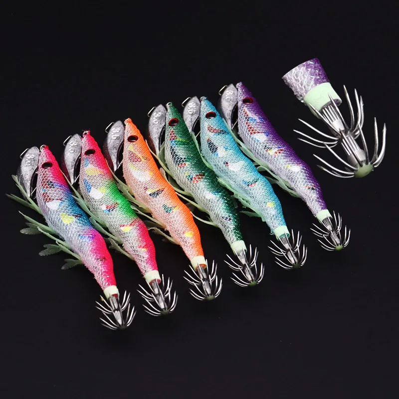 Jig duro para calamar AS con sonido y coronas UV realistas