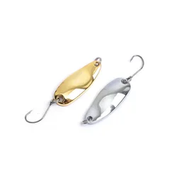 Mini Wobbler Spinnerbait con lentejuelas y cuchara para pesca