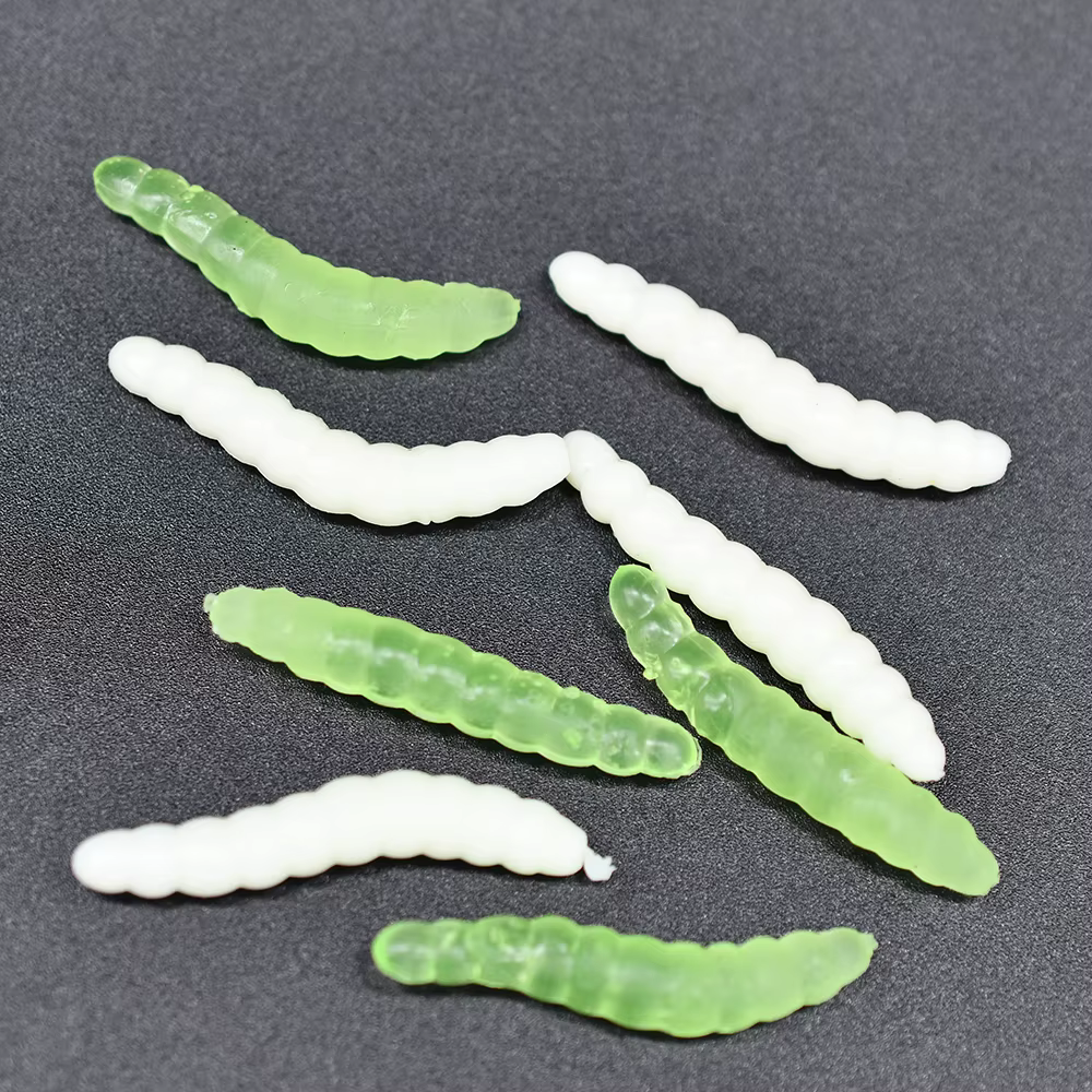 MNFT Vinilo lubina 3,8cm 0,6g verde/blanco - imagen 2