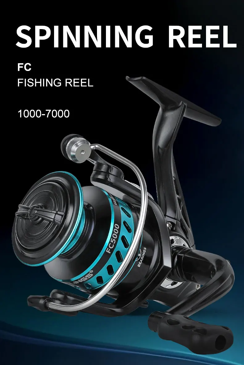 Carrete BILLINGS FC1000-7000 vista general