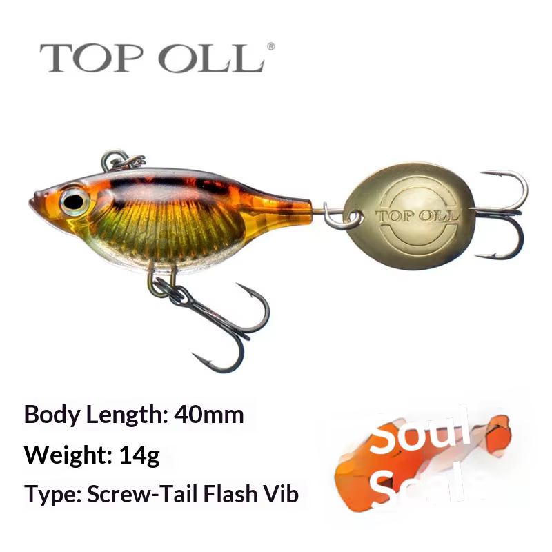 Señuelos VIB Topoll 14g con Cuchilla Giratoria – Lanzas Lejos - imagen 2