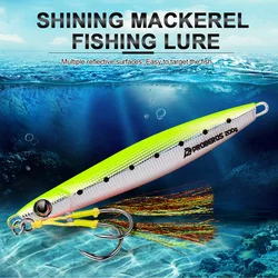 Proberos Jig de caída lenta con impresión 3D UV para pesca