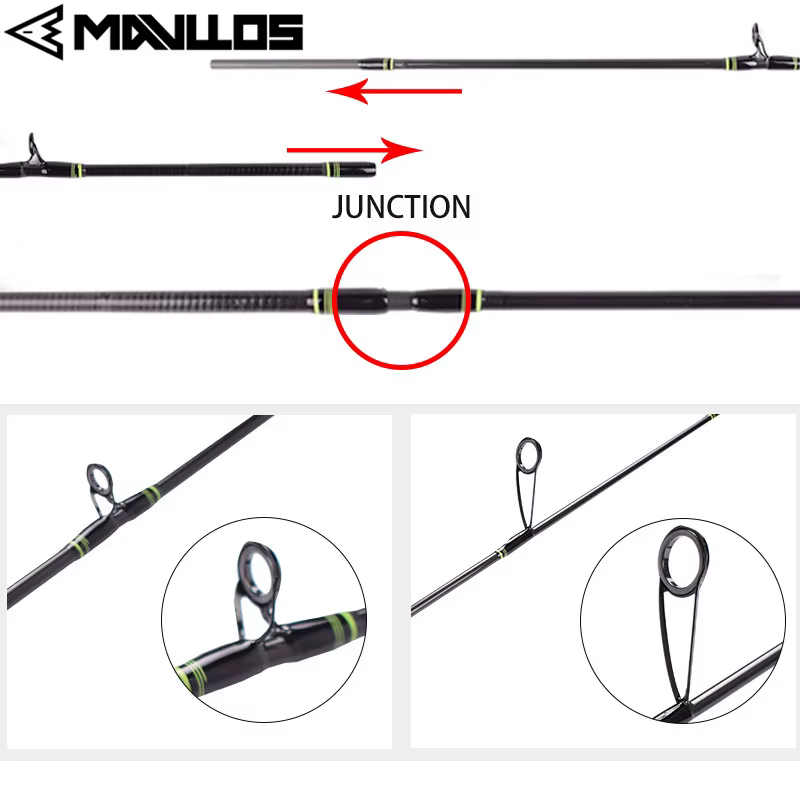 Mavllos Delicacy Caña Spinning Ultraligera de Carbono para Trucha - imagen 2