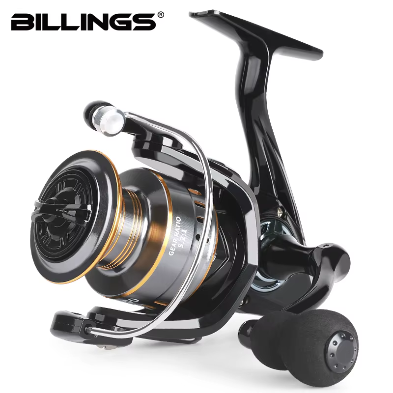 Carrete Pesca Billings con Arrastre 12kg para Agua Salada y Dulce
