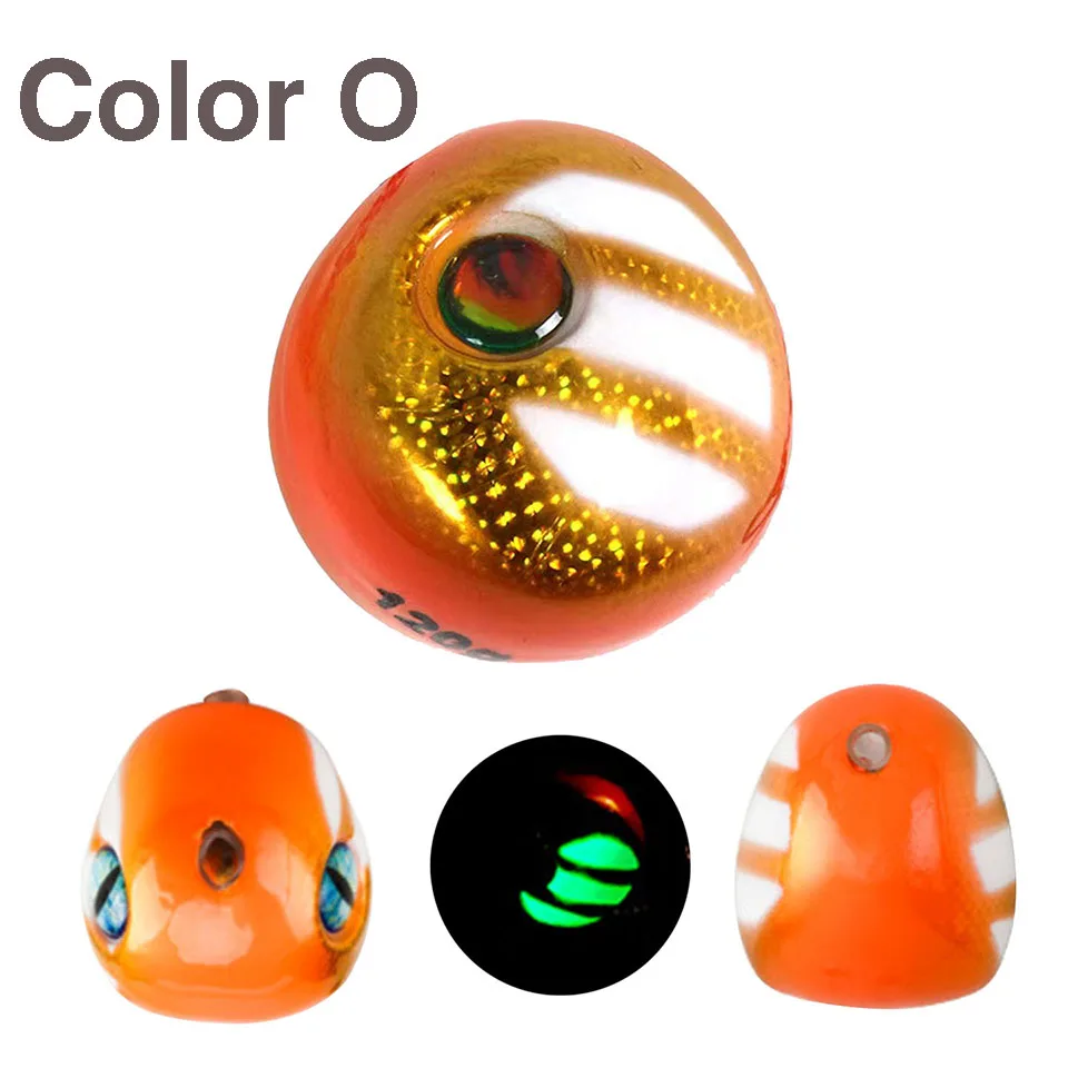 Variedad de pesos para jigging