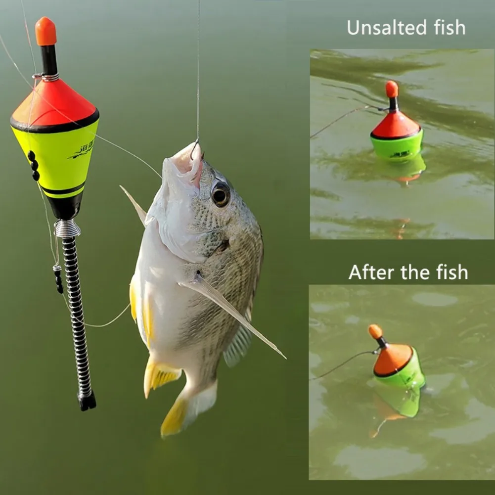 Flotador de pesca automático con gatillo de gancho para carpa