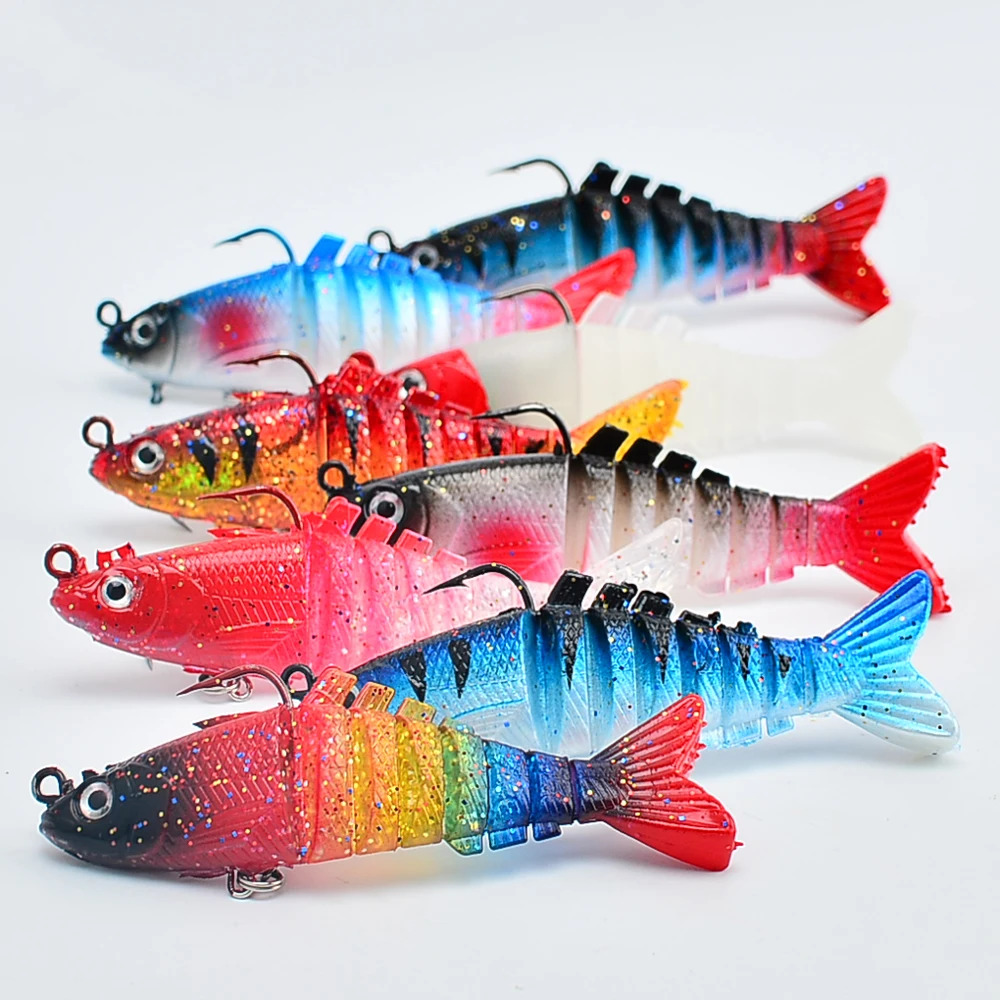Vinilo blando para lubina y pesca con cabeza de plomo - imagen 2