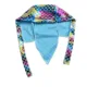 Sombrero de pesca bandana elástico UV con estampado de escamas