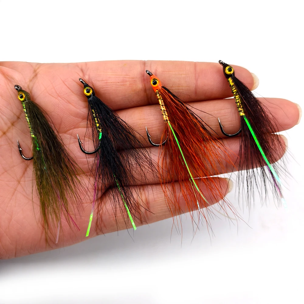 Wifreo Bucktail Minnow – Señuelo de mosca para trucha, bass y lucio - imagen 5