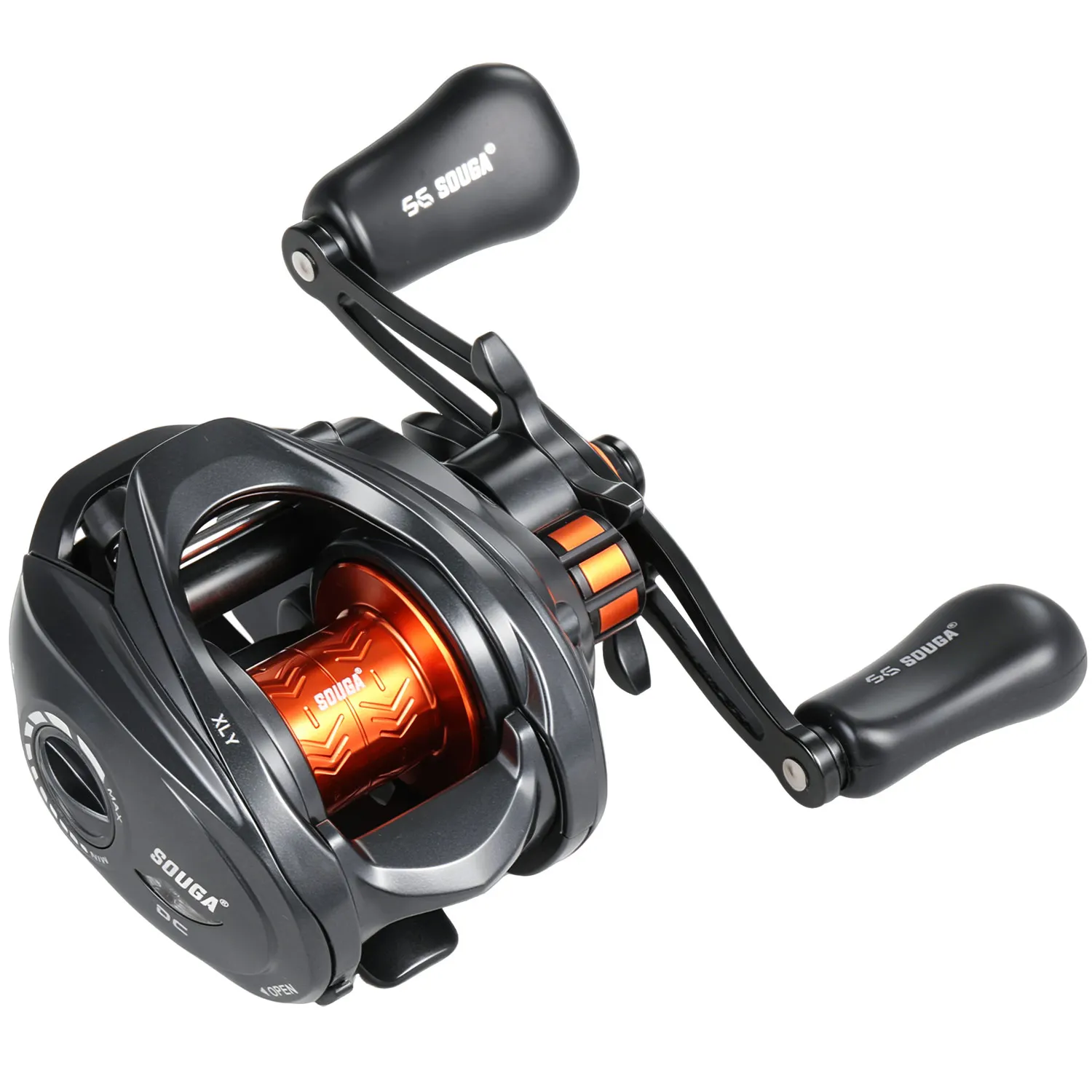 Carrete de pesca Sougayilang ORG de aluminio para agua salada y dulce - imagen 2