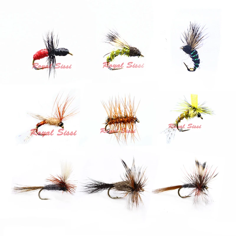 Moscas secas pequeñas para pesca con enfoque en trucha y panfish