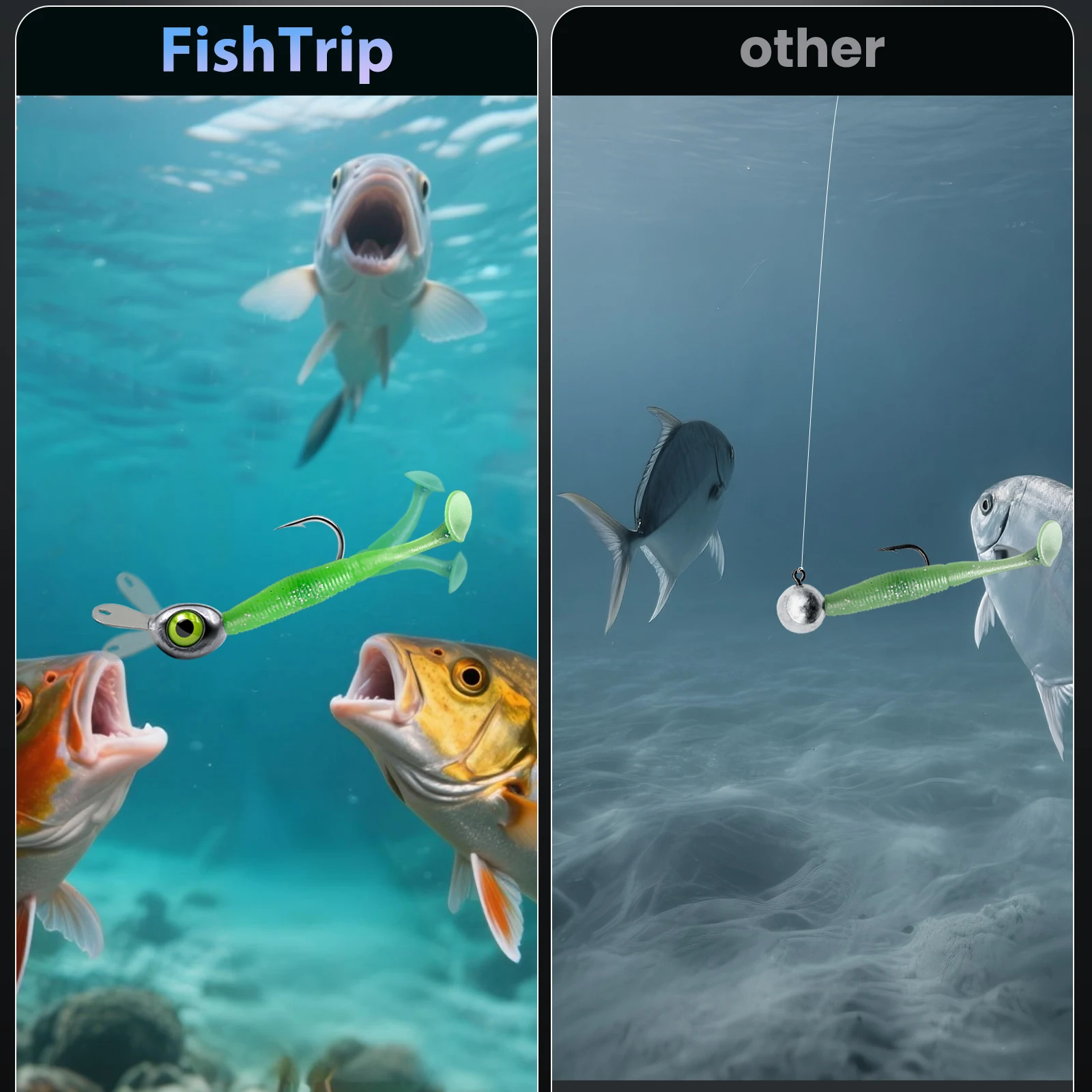 Artesanía y calidad del anzuelo FishTrip