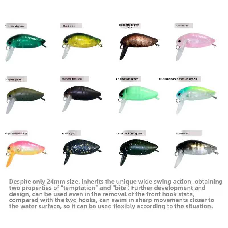 Señuelo MUKUN Minnow Swimbait oscilante para lubina y trucha