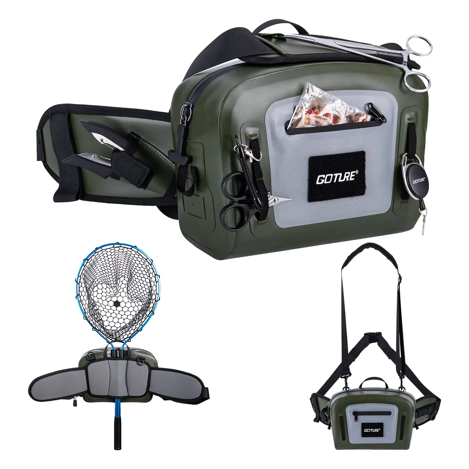 Bolsa impermeable Goture vista frontal