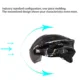 Casco de ciclismo EPS/PC con gafas magnéticas desmontables MTB ligero - imagen 3