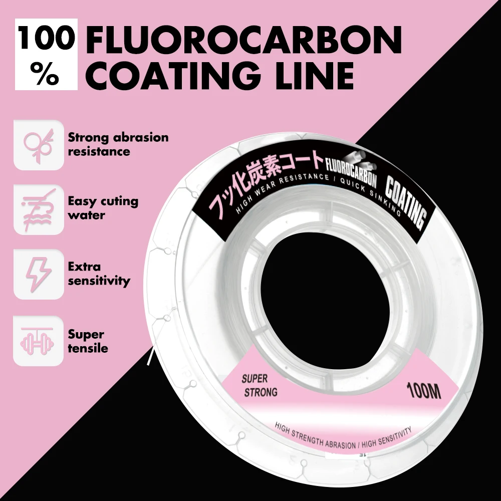 ZUKIBO Sedal de Fluorocarbono Alta Resistencia al Desgaste