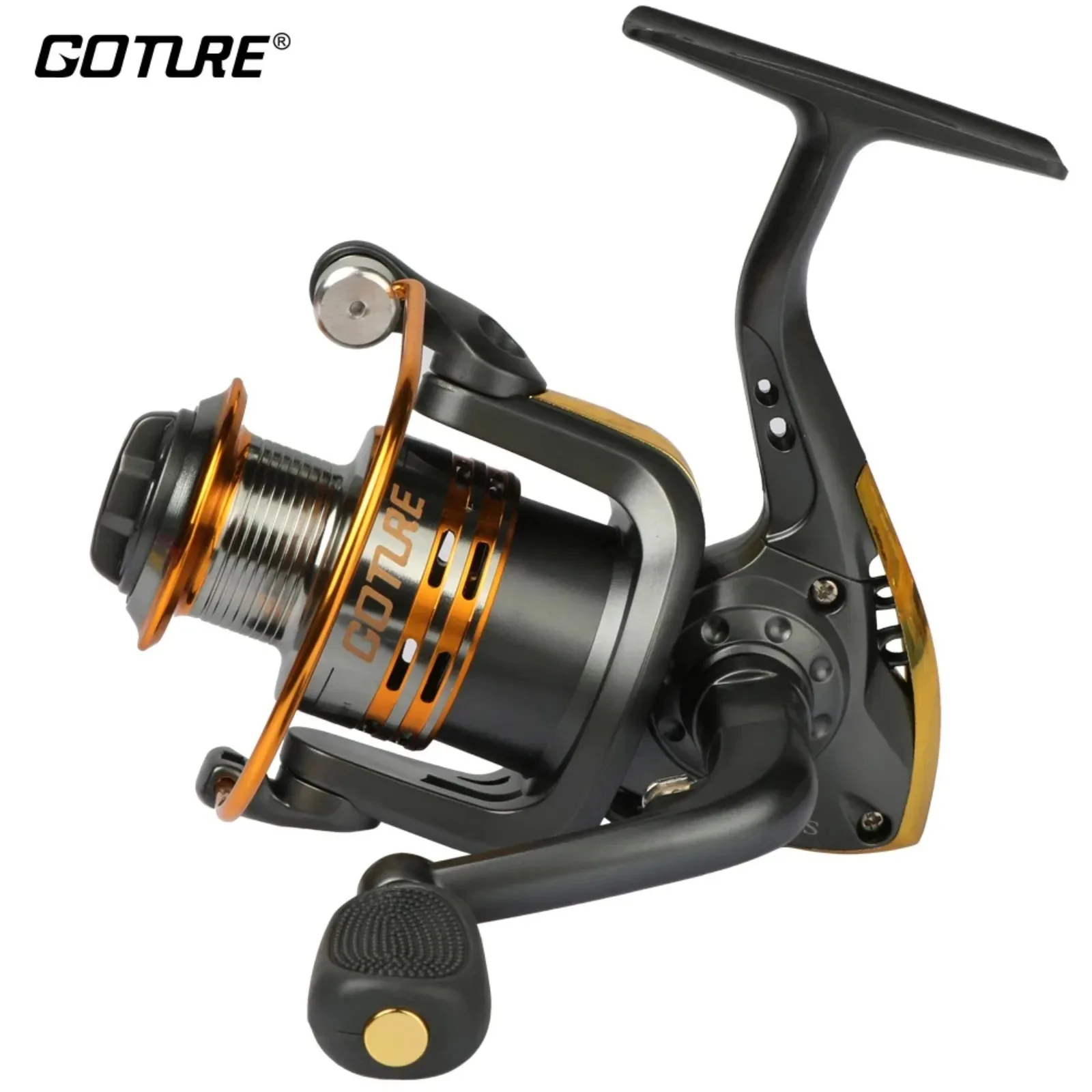 Carrete giratorio Goture GT4000S bobina de metal para lubina-carpa - imagen 4