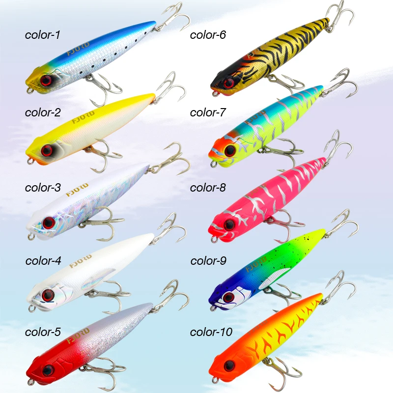 Stickbait FJORD Topwater 110mm – Lubina y Lucio - imagen 5