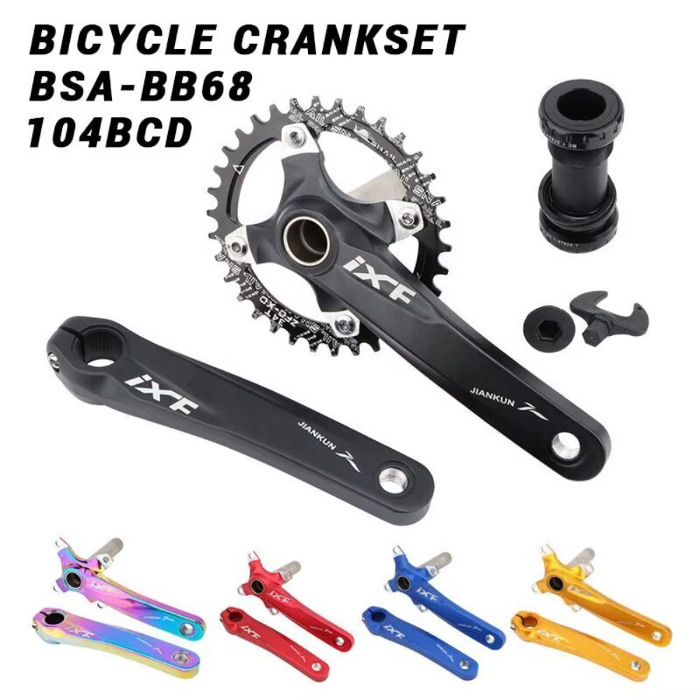 Biela MTB Hollowtech 104 BCD 170mm - Plato Narrow-Wide - imagen 3