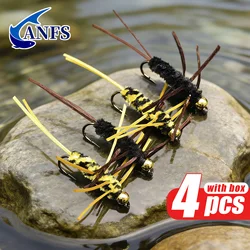 ANFS Ninfas de mosca de piedra con patas de goma – Girdle Bug