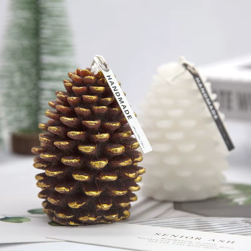 Molde de silicona para conos de pino – Velas aromaticas DIY - imagen 4