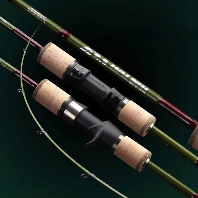 Caña de jigging lento con punta sólida M de carbono para agua salada - imagen 3