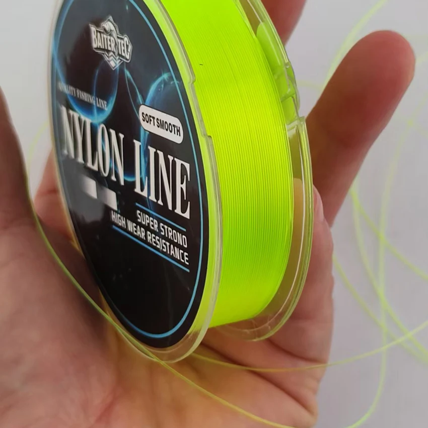 Línea de pesca de nylon monofilamento transparente resistente para carpas marianas - imagen 5