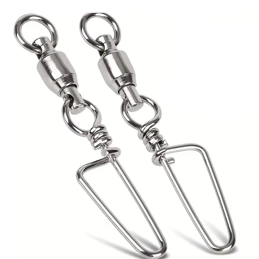 Esmerillones de pesca de acero inoxidable con rodamiento