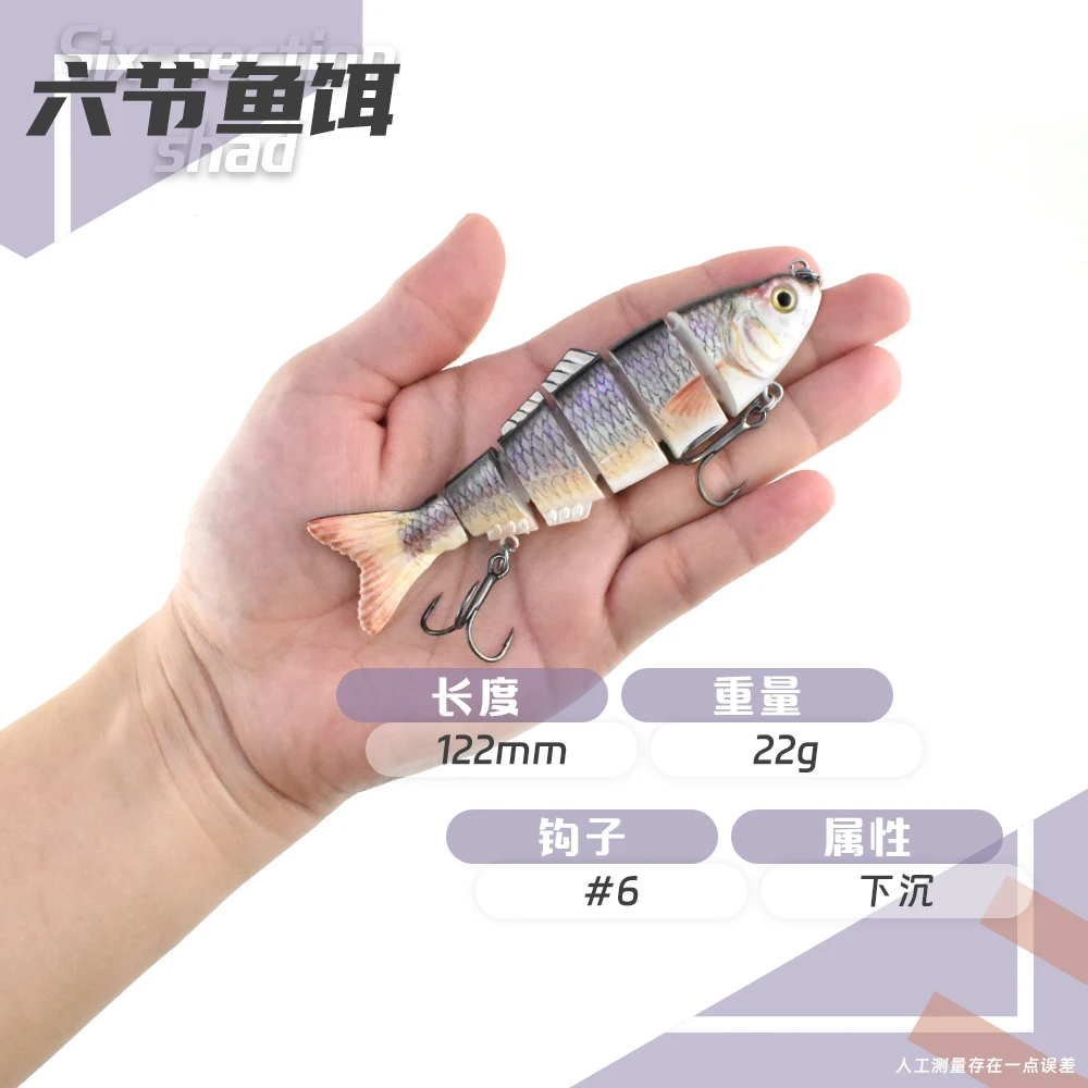 Wobblers se hunden con crankbait y swimbait segmentado - imagen 4