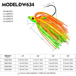 Spinnerbait para lubina con falda y alambre sin enredos pesca