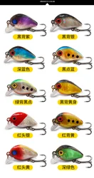Señuelos flotantes tipo crankbait para trucha y lubina