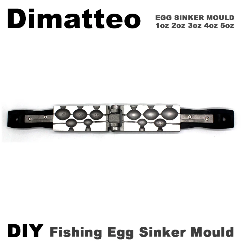 Dimatteo Moldes de plomo para pescar - Kit completo - imagen 3