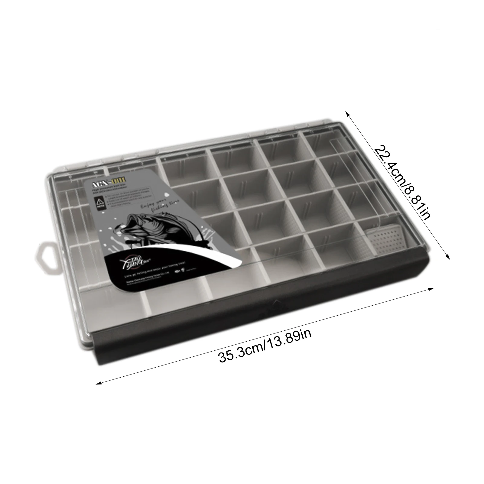 Caja organizadora para señuelos UT con divisores extraíbles - imagen 5
