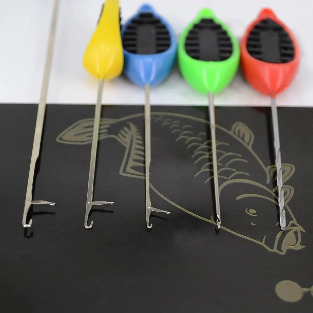 Agujas con anillo Hirisi para boilies de carpa – empalme