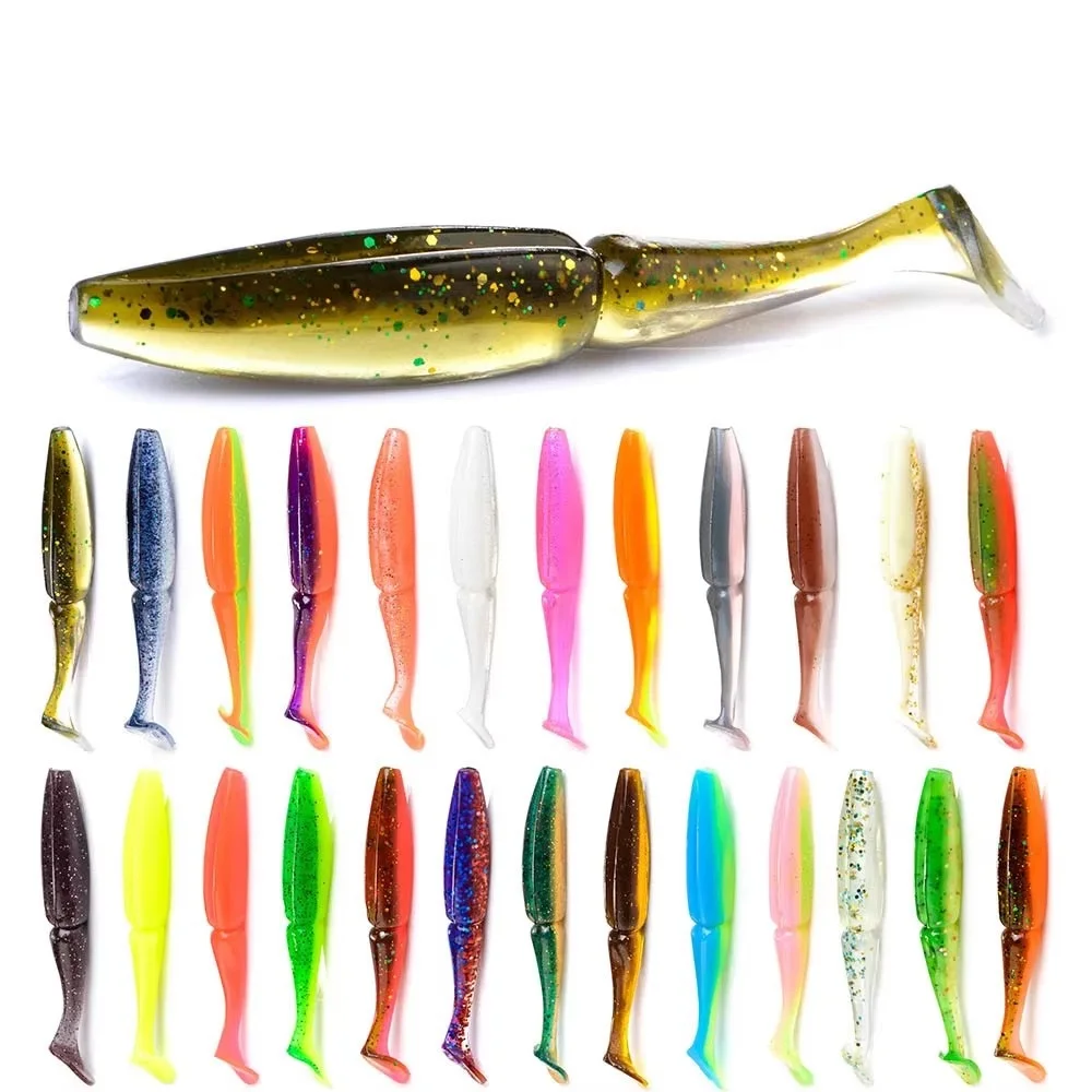 Señuelo de silicona Shad Worm con aroma NGB para jigging - imagen 3