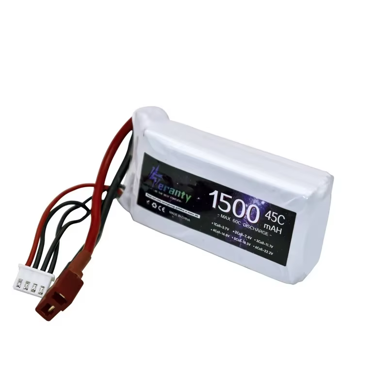 Batería LiPo WLtoys V950 11.1V 1500mAh con conector XT60 - imagen 4