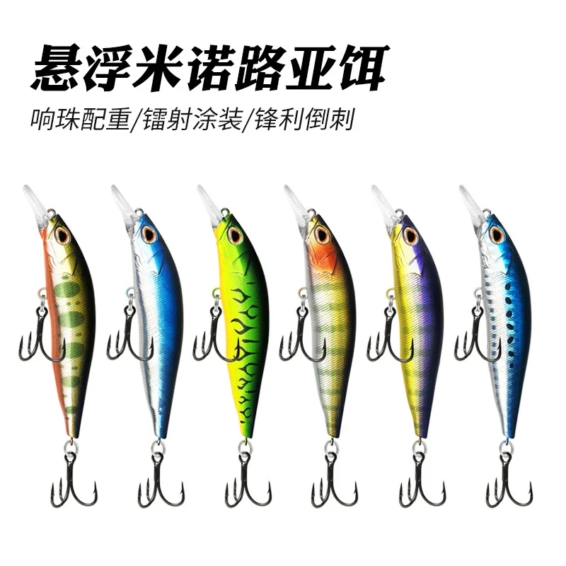 Jerkbait suspendido minnow wobbler Rozante para pesca de alburnus - imagen 2