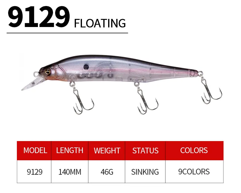 Wobbler pececillo hundido 115mm