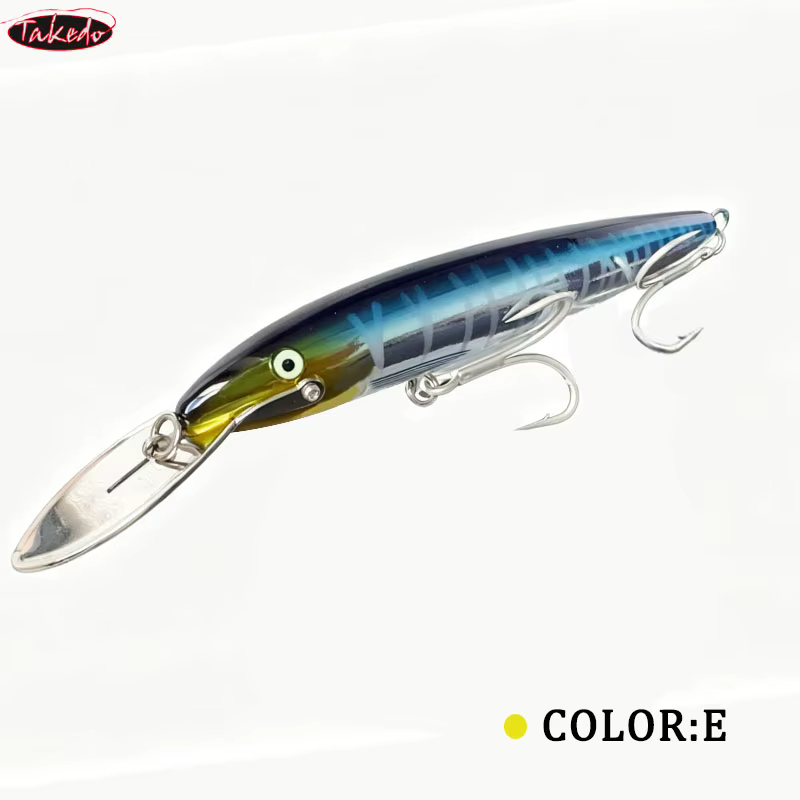 Señuelo TAKEDO Minnow 17.5 cm con labio pronunciado