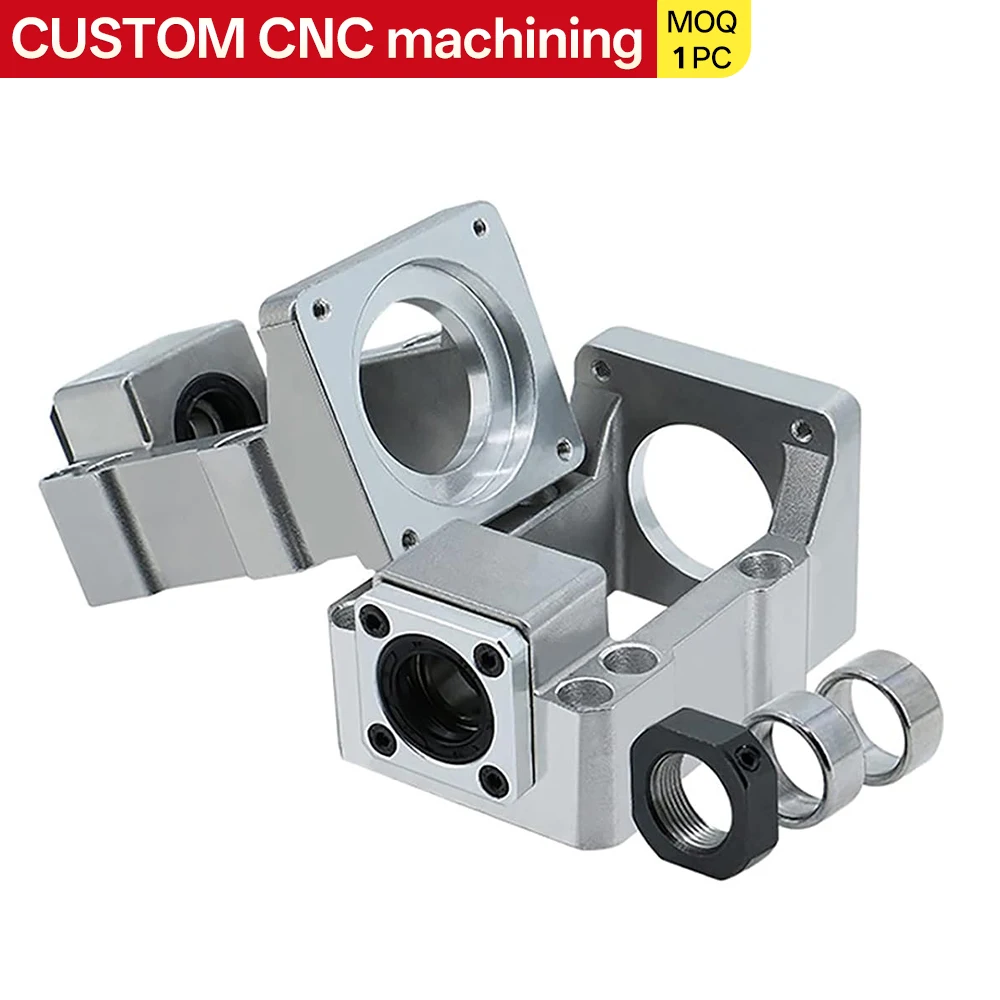 Soporte para motor paso a paso con husillo de bolas en CNC - imagen 3