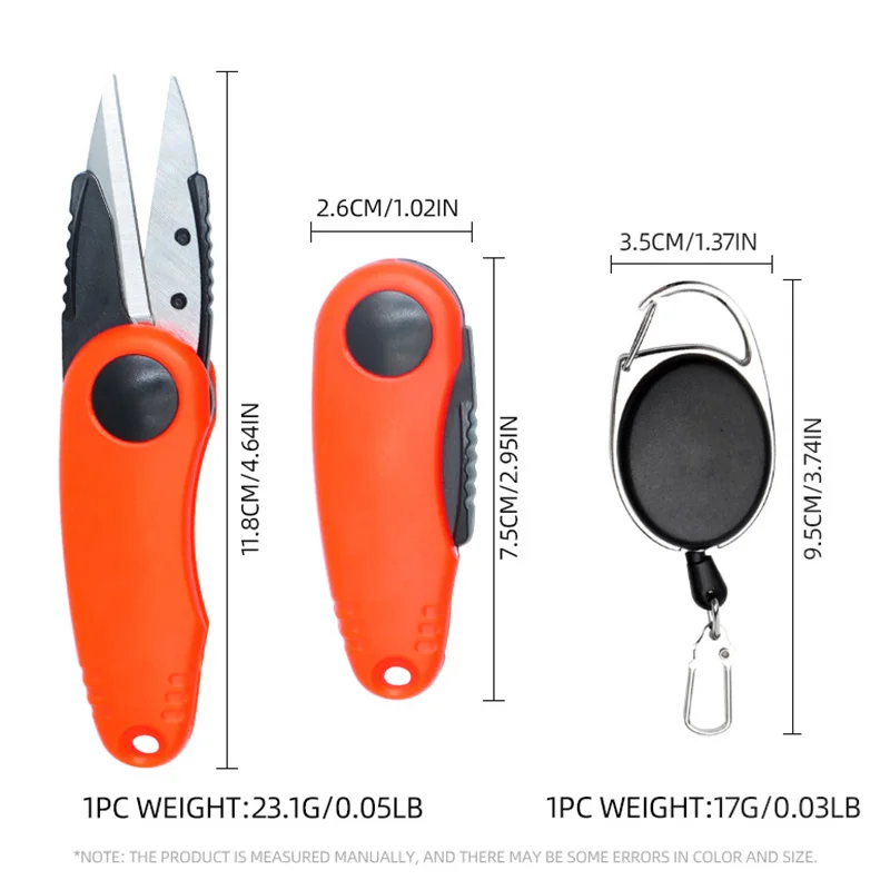 Kit ShareShark para nudos rápidos de pesca con cortador y pinza