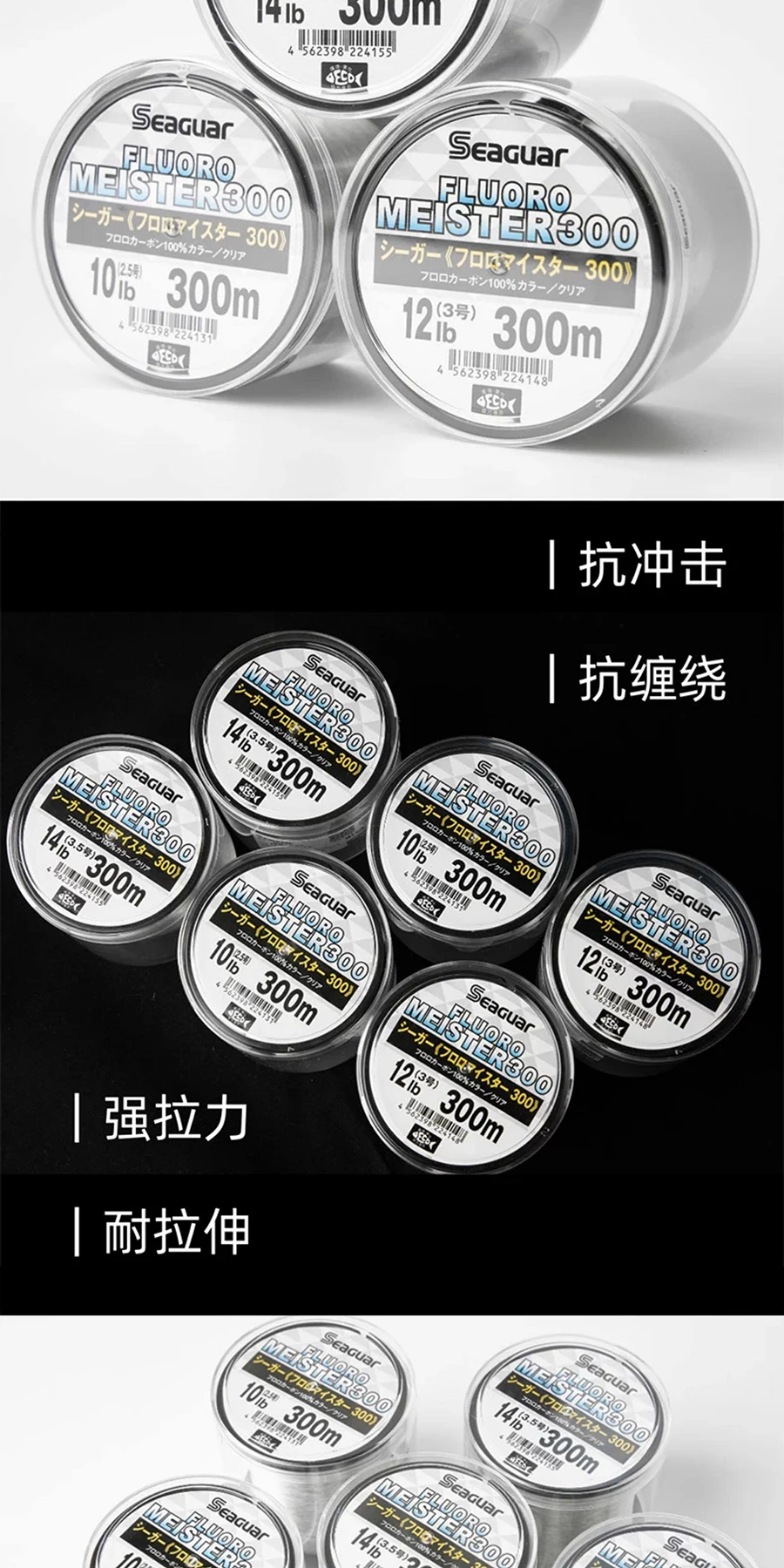 Comparativa visual de calibres