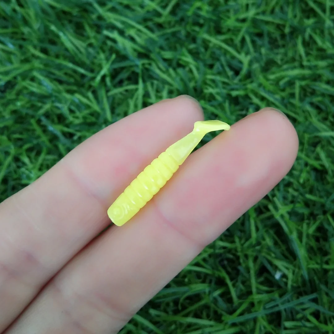 Pack de señuelos Swolfy Vinilo Larva 25mm en variedad de colores