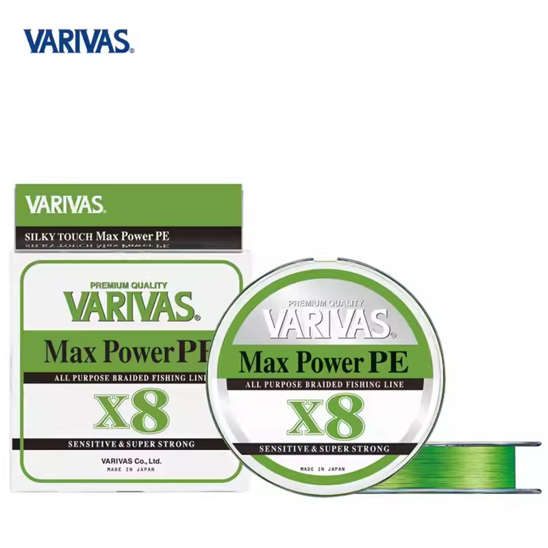 VARIVAS X8 PE Sedal trenzado Max Power – Verde 14.5-33LB - imagen 4