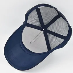 Gorra Trucker Pesca Protección Solar Malla Bordado Tigre