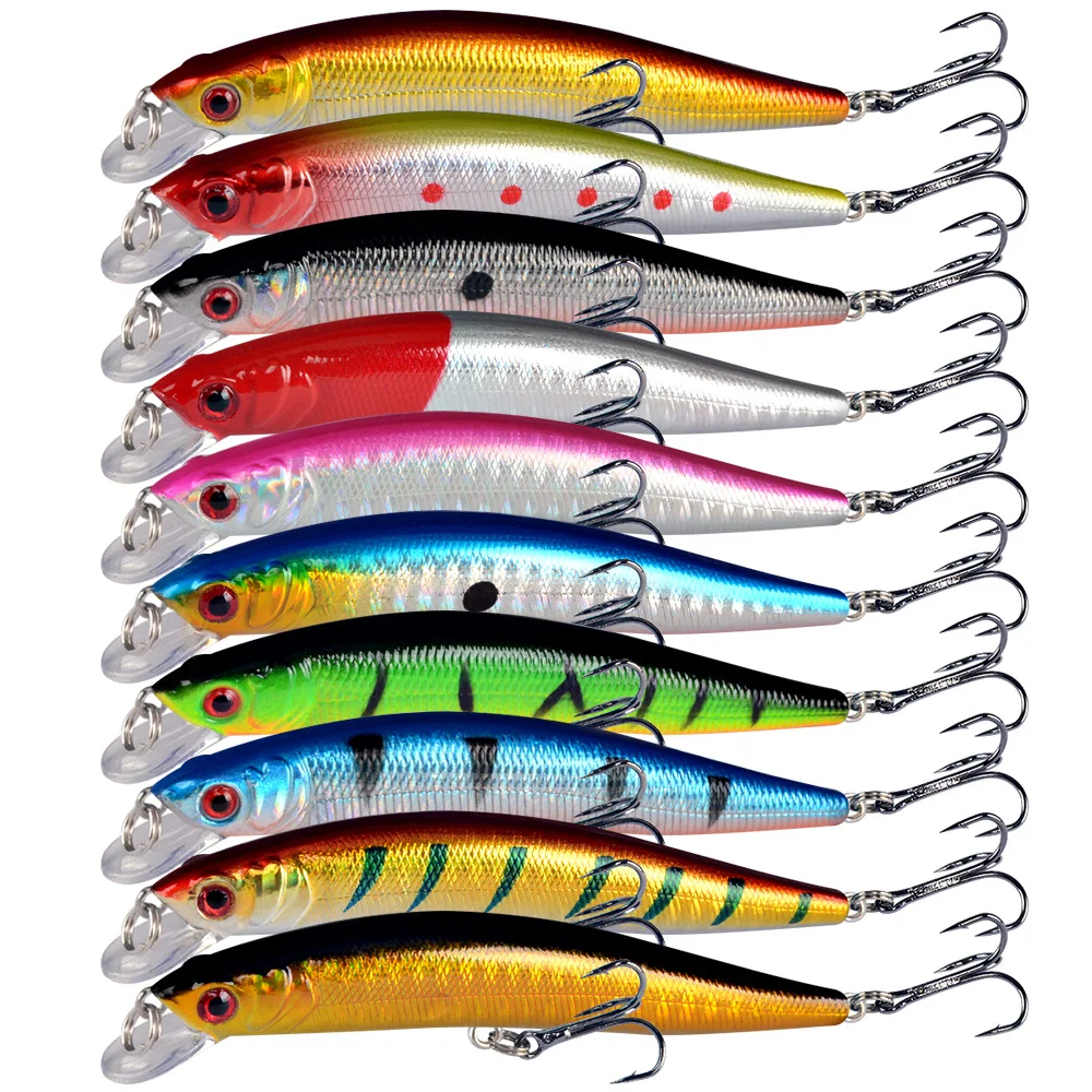 Wobbler Minnow flotante para carpa y lubina rayada - imagen 4