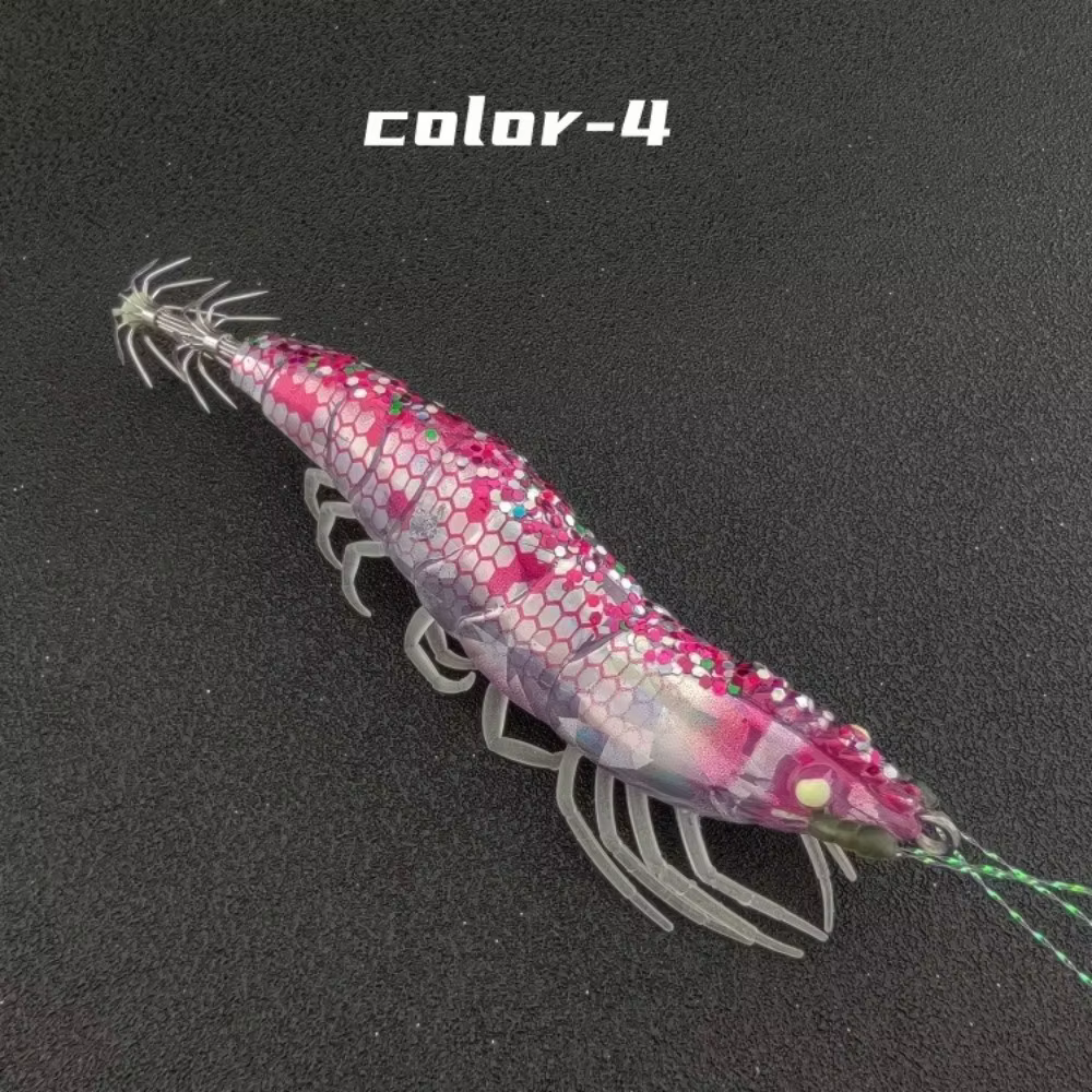 Set de señuelos para pesca de calamar en agua salada