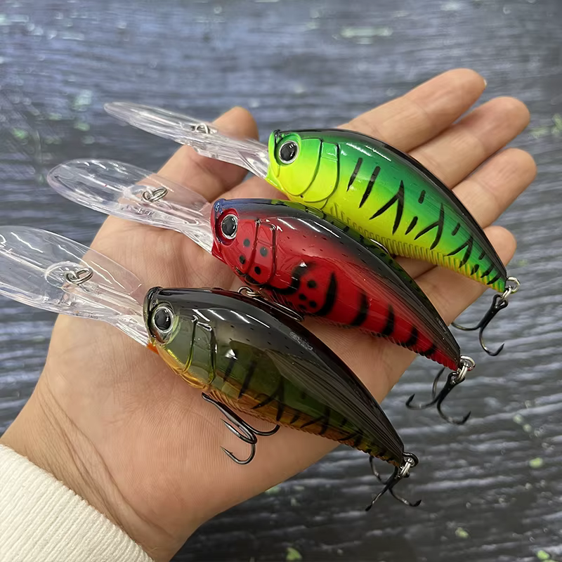 Crankbait flotante 70mm – Señuelo para trucha en agua salada - imagen 4