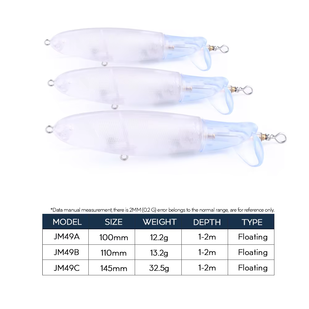 Hanlin Cebos Giratorios Topwater - Alta Rendición para Pesca Deportiva - imagen 3
